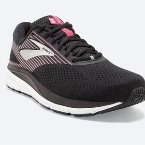 COPY - Brooks Black with Hot Pink and Silver Addiction 14 Womens Running Shoes,…
